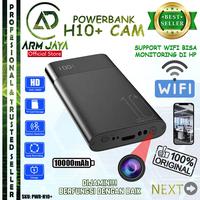 Gambar IP Camera WiFi Powerbank H10+ Full HD 1080P Baterai 10000mAh spy Camera Wireless 4k Hidden Kamera Keamanan Mata Mata Tersembunyi CCTV Mini Motion Detection Night Vision Live View Real-time Monitoring Video Audio Recording CCTV Mini Monitoring Jarak Jauh - Vgen 32GB dari ArmJaya Store undefined 1 Tokopedia