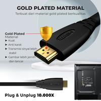 Gambar Kabel HDMI to HDMI 4K Ultra HD HDR TV Laptop Monitor PC Proyektor PS XBOX Display HDMI 2.1 HDMI 10 Meter PX HDMI-10M dari PX Official Store undefined 5 Tokopedia