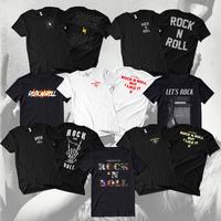 Gambar KAOS BAND BEST QUALITY, KAOS MUSIK, ROCK N' ROLL - SABLON PLASTISOL - - RNR LIKE HITAM, S dari Pappinmusic undefined 1 Tokopedia