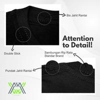 Gambar Kaos Distro Pria Lengan pendek Motif kata kata Peranmu Hanya Hamba - Hitam, S dari Disey Apparel undefined 5 Tokopedia