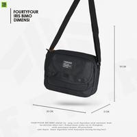 Gambar FOURTYFOUR Iris Bimo Tas Selempang Pria Waterproof Anti Air Casual Tas Sling Bag Pria - Black dari FOURTYFOUR IDN undefined 5 Tokopedia