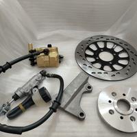 Gambar Cakram Set Belakang Satria 2Tak Tromol Kecil,Besar Supra,MX,Fiz R dll/Cakram Set Belakang Universal/Cakram Set Belakang Murah - Adaptor Besar dari walet motor undefined 3 Tokopedia