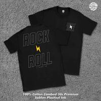 Gambar KAOS BAND BEST QUALITY, KAOS MUSIK, ROCK N' ROLL - SABLON PLASTISOL - - RNR LIKE HITAM, S dari Pappinmusic undefined 4 Tokopedia