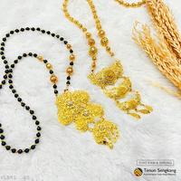 Gambar Kalung Aksesoris Baju Bodo Adat Sulawesi Selatan Bross Panjang Hiasan Leher - Rantai Hitam  dari rosseberlin7 undefined 1 Tokopedia