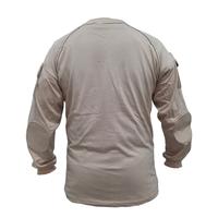 Gambar kaos tactical/lapangan abu tua/milo/krem lengan panjang combed 20s - Krem, M dari Dn17Armyshop undefined 3 Tokopedia