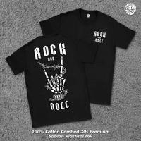 Gambar KAOS BAND BEST QUALITY, KAOS MUSIK, ROCK N' ROLL - SABLON PLASTISOL - - RNR LIKE HITAM, S dari Pappinmusic undefined 5 Tokopedia