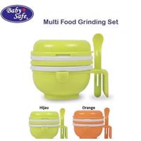 Gambar Praktis Baby Safe Multi Food Grinding Set Food Maker/Alat Penghalus - Orange dari Miuny Store undefined 3 Tokopedia