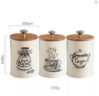 Gambar Harga Satuan Wadah Kopi Gula dan Teh - Cream, Tempat Gula  dari Verodesbiens undefined 3 Tokopedia