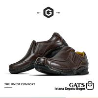 Gambar Sepatu Kulit Gats MP 2601 Cokelat - Cokelat, 43 dari istana sepatu bogor undefined 1 Tokopedia