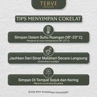 Gambar Terve Dark Chocolate Bar - Ransiki - DC 100% dari Terve Chocolate Bandung undefined 3 Tokopedia