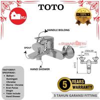 Gambar Kran Shower Panas Dingin TOTO TX471SRRV1 Single Lever Bath & Shower Mixer dari RUMAHKU OFFICIAL undefined 1 Tokopedia