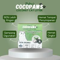 Gambar Pasir Kucing Palmo's Cocopaws Coconut Cat Litter - Organik Volume 7L dari Palmo's Official undefined 4 Tokopedia