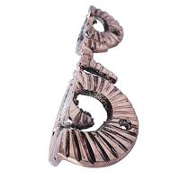 Gambar 110mm Plat Kuningan Decoratif Hias Pojok / Solid Brass Skiffers / Brass Corner Protector - DCR1270G / Stacked Shell Spiral / Polished Copper dari Heritage Brass undefined 1 Tokopedia