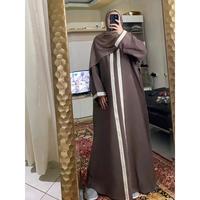 Gambar ABAYA MADINA ARABIC STYLE RENDA BORDIR Gamis Terbaru Polos Bordir Umroh Zephy Turkey - Hijau, L dari Niara fashion store undefined 5 Tokopedia