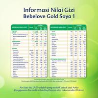 Gambar Bebelove Gold Soya 1 Susu Formula 0 -6 Bulan 5 x 170 gr - Multi pack dari chokichoshop undefined 2 Tokopedia