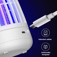 Gambar HAN RIVER Lampu nyamuk MOSQUITO KILLER SINAR UV Perangkap nyamuk sengatan listrik yang cerdas - nirkabel dari HANRIVER undefined 3 Tokopedia