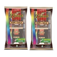 Gambar Luwak Black Coffee 2in1| Kopi Luwak Plus Gula Black Coffee Bag (6+2) x25gr dari toko.tukatuku undefined 3 Tokopedia