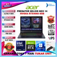 Gambar Acer Predator Helios Neo 14 RTX 4060 Ultra 9 185H 32GB 1TB W11 OHS 14.5" WQXGA 165HZ - NO ANTIGORES, RTX4060 32/1TB dari AKAKIDA NOTEBOOK undefined 1 Tokopedia