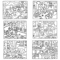 Gambar COLORING PAGES BOBBIE GOODS TEMA 1 (20 LEMBAR) - Tik 200 gsm dari yunqiwinshop undefined 4 Tokopedia