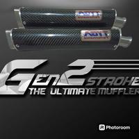 Gambar Jual Silencer Carbon Replika TYGA Untuk Motor 2Tak Ninja,RGR, dari Gen2strokemuffler undefined 3 Tokopedia