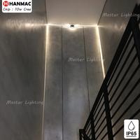 Gambar H-237 Lampu dinding lampu plafon cahaya garis led waterproof H237 - Body hitam dari Masterlighting undefined 4 Tokopedia