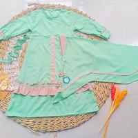 Gambar Seragam Anak TPA Setelan Baju Muslim Kemeja Gamis Set Jilbab Koko Custom Atasan Tunik Katun dari Nafeeza Seragam undefined 4 Tokopedia