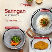 Gambar PANCI CYPRUZ FEATHERLIGHTS SERIES FRY WOK 20 cm - 26 cm Anti Lengket - 26 CM/FP 1036 dari TOKO JAWA ELECTRIK undefined 4 Tokopedia