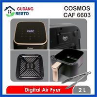 Gambar Cosmos CAF6603 Air Fryer 2 Liter 8 Fitur Belleza Digital 650 Watt CAF 6603 GARANSI RESMI 2.0L 2,0L 2.0 L 2,0 L Menggoreng Tanpa Minyak dari gudangrestoelektronik undefined 4 Tokopedia