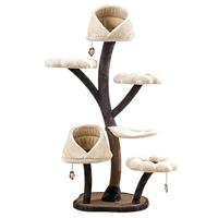 Gambar Flower Cat Tree Wood Tower, Cat Training Supplies, Tower Scrapers for dari Yesoljeong undefined 2 Tokopedia