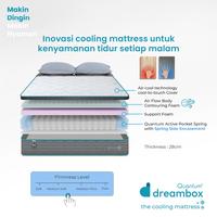 Gambar Quantum Dreambox Air-Cool 28cm kasur Dingin/ Cooling Mattress / Pocket Spring Bed Vakum - 140x200 dari Quantum Batam undefined 4 Tokopedia