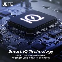 Gambar Charger HP JETE E11 GaN Fast Charger 45 Watt 2 Output PD Type C - Garansi 2 Tahun - Hitam dari Doran Gadget Store undefined 4 Tokopedia