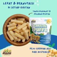 Gambar MURAH BANGET ALAMII PUFF SNACK MPASI BAYI CHEESE PUFFS PEANUT BUTTER - chese tomato dari Reny Mall undefined 3 Tokopedia