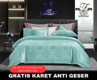 Gambar Sprei Tencel Jacquard Sutra Organik 200x200 180x200 160x200 120x200 100x200 90x200 Kode DB 068 - Set Sprei, 90x200x30 dari Sprei Tencel undefined 1 Tokopedia