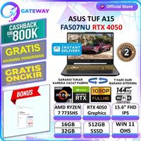 Gambar Asus TUF Gaming A15 FA507NU Ryzen 7-7735HS RTX4050 6GB 32GB 512SSD W11 dari Gateway Indonesia Comp undefined 1 Tokopedia