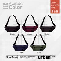 Gambar Promo Waist Bag Tas Selempang Kasual Pria Wanita Urban Factor - Cove Terlaris - Hitam dari Urban Factor undefined 5 Tokopedia