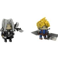 Gambar Hot Game the Fantasied Brickheadzs Cloud Sephiroth Building Blocks Set dari Azzure Couture undefined 1 Tokopedia