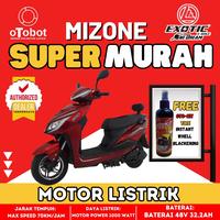 Gambar Sepeda Motor Listrik MIZONE Garansi Resmi by Pacific Bisa STNK - White, Of The Road dari Elektric Otobot Indonesia undefined 2 Tokopedia