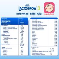 Gambar All New Goods LACTOGROW 3 4 VANILA MADU SUSU PERTUMBUHAN ANAK 1-3 - LACGR4 VANILA dari juhasga undefined 3 Tokopedia