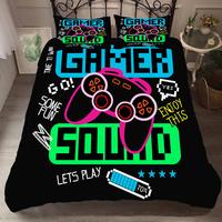 Gambar 3D Bedding Set Game Duvet Cover with Pillow Cover Bedding Set for Kid dari Azzure Couture undefined 2 Tokopedia