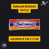 Gambar Emblem Bordir Patch Logo Indomaret dari Seragam Ku Official undefined 1 Tokopedia