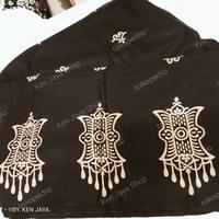 Gambar KEN JAYA  UNISEX PRIA WANITA SANTUNG RAYON ELEGAN DAN NYAMAN murah Hitam Kain sarung goy or dari Ken Jaya Grosir Sarung undefined 3 Tokopedia