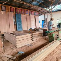 Gambar KUSEN PINTU KAYU BENGKIRAI, KELADAN & ULIN  KALIMANTAN KAYU SOLID PERHUTANI GRADE A. ( HANYA INVOICE ) - KELADAN, 3,5X80X200CM dari TBP furniture undefined 3 Tokopedia