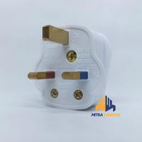 Gambar Steker Kaki Tiga VISALUX Colokan Listrik Tusuk Kontak AC Genset Plug 3 Pin 13A dari Mitra Fantasi undefined 5 Tokopedia