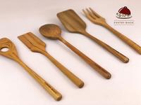 Gambar Pantry Magic Teak Wooden Cooking Tools 30cm / Sutil kayu/ Kayu Jati - Spoon dari Pantry Magic Indonesia undefined 1 Tokopedia