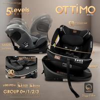 Gambar CarSeat Babyelle Ottimo Rotate 360° Prestige Edition from Baby Newborn - GRIGIO dari Baby Stor JKT undefined 5 Tokopedia