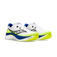 Gambar Saucony Men's Boston Endorphin Speed ​​4 Road Running Shoes (White / Blue) - 8 dari Running Bites undefined 1 Tokopedia