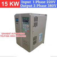 Gambar Inverter Single Phase 220V to Three Phase 380V 15KW 20HP Inverter Motor Input 1phase 220V - Output 3phase 380V inverter 1 phase ke 3 Phase 15 KW 20 HP dari SAHABAT AUTOMATION undefined 4 Tokopedia