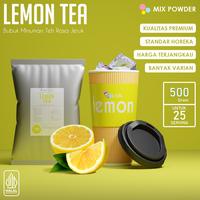 Gambar Mix Powder Lemon Tea Bubuk Minuman Premium Teh Rasa Jeruk Lemon Serbuk Instan Drink Kemasan 500 Gram dari Mix Powder undefined 3 Tokopedia