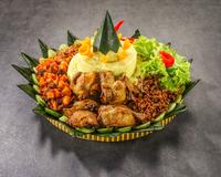 Gambar TUMPENG NASI KUNING 20 ORANG UNTUK ACARA KANTOR,  ULANG TAHUN dari Bebek Dower Official undefined 2 Tokopedia