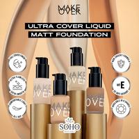 Gambar MAKE OVER ULTRA COVER LIQUID MATT FOUNDATION - 01 OCHRE dari SohoBeauty undefined 1 Tokopedia